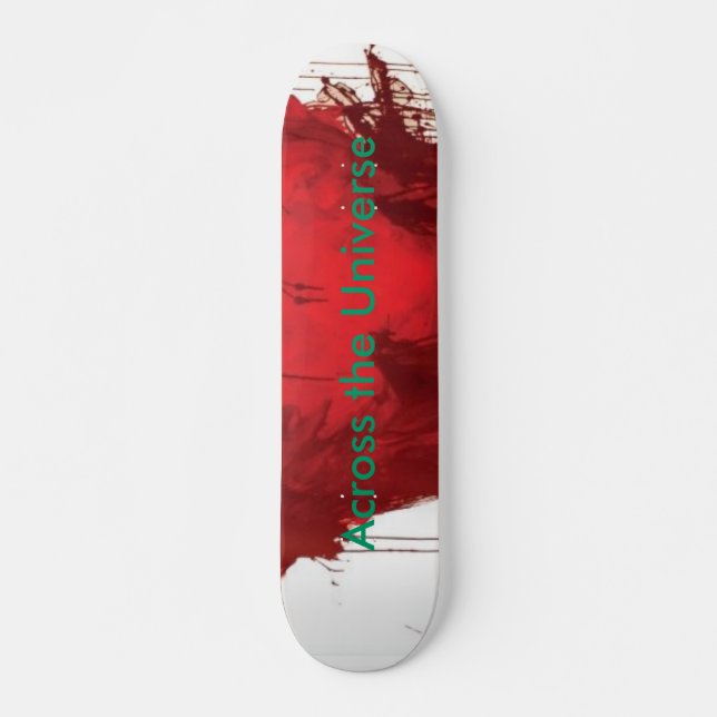 Över universum old school skateboard bräda 18 cm (Framsida)