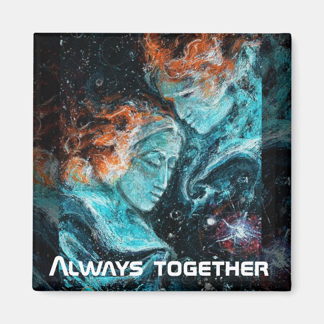 Över utrymmet magnet (Framsidan)