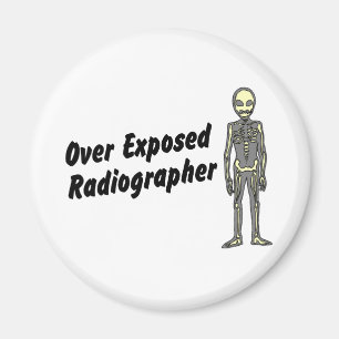 Över utsatt Radiographer Magnet
