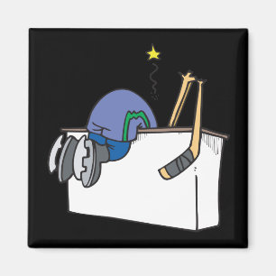 Över väggen magnet