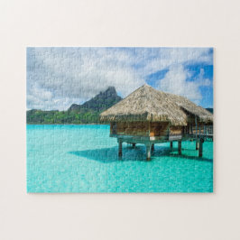 Över-vatten bungalow, Bora Bora pussel