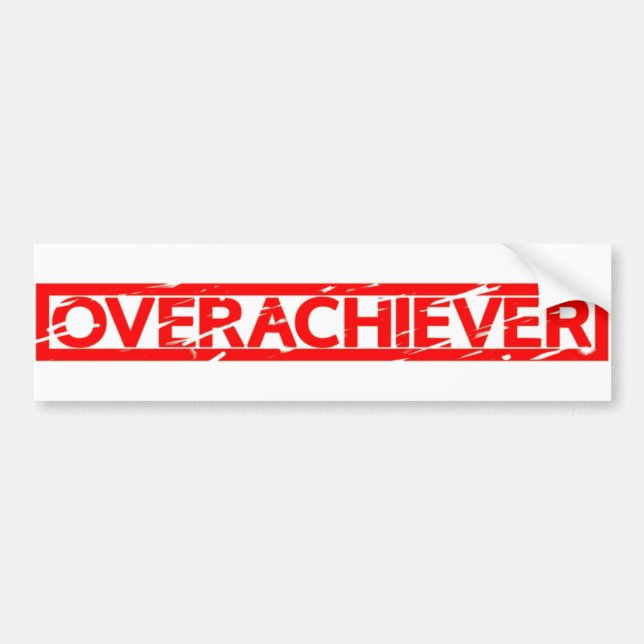 Overachieverfrimärke Bildekal (Framsidan)