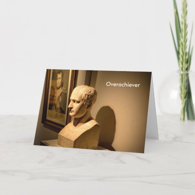 Overachievergrattiskort Kort (Framsida)