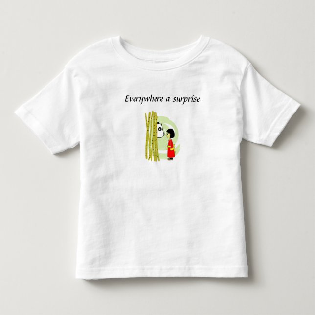 Överallt en överrrakning t-shirt (Framsida)