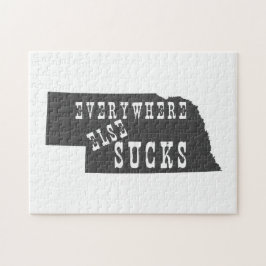 Överallt Sucks Nebraska Pussel