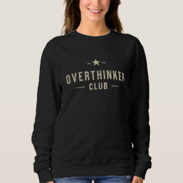 Överanalysatörsklubben Vintage Typografi T Shirt