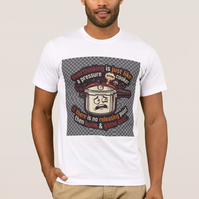 överanalyserar t shirt (Framsida)