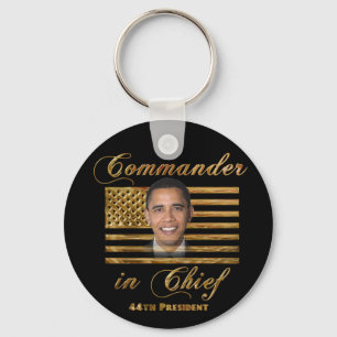 Överbefälhavare Barack Obama Nyckelring
