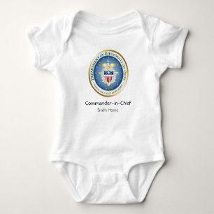 Överbefälhavaren med blått DoD förseglar - T-shirt