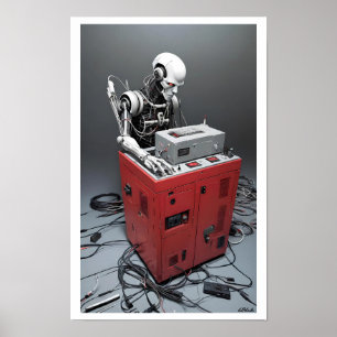Överbelastning av Enigma Maskin Poster