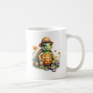 Överbelastning av turtle Cuteness Kaffemugg