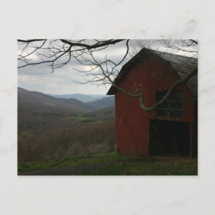 Överberg Shelter, Appalachian Trail Vykort