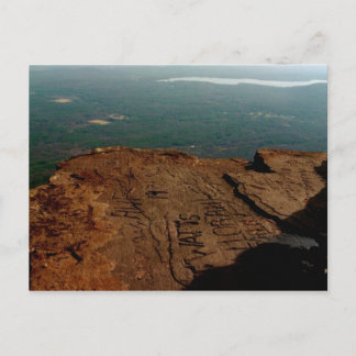 Överblicka bergsfärdigheterna vykort