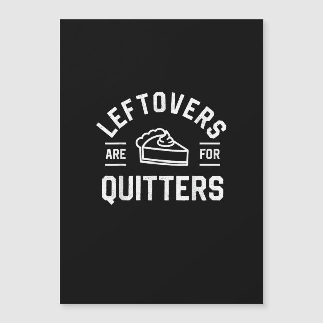 Överbliven Mat Är För Uppgivare Thanksgiving Pumpa (Framsida)