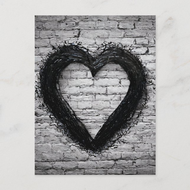 Överblivet hjärta, Nr 02 Vykort (Framsida)