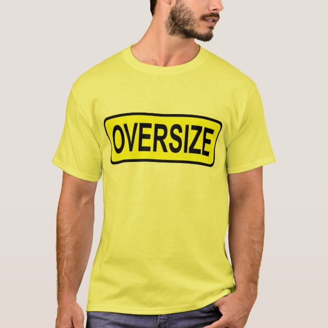 Överbred last tee shirt (Framsida)