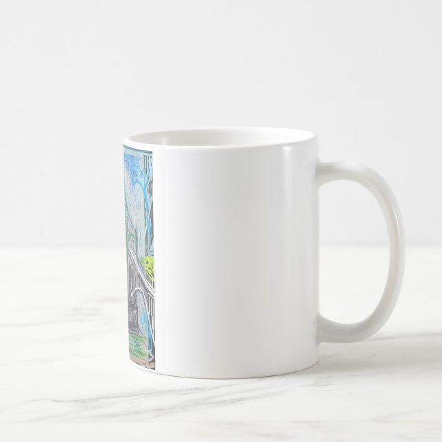 Överbrygga 3 kaffemugg (Höger)