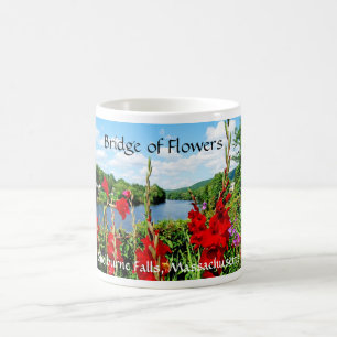Överbrygga av blommor, Shelburne nedgångar, MORS Kaffemugg