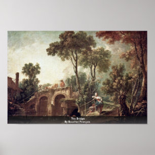 Överbrygga av Boucher François Poster