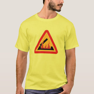 Överbrygga bränningen tee shirt