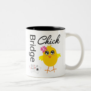 Överbrygga chicken Två-Tonad mugg