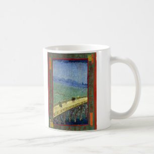 Överbrygga i regna (efter Hiroshige) Van Gogh Kaffemugg