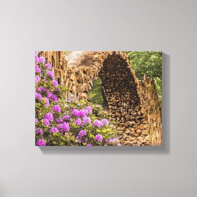 Överbrygga konstmöhippan personifierar öde öde canvastryck (Framsida)