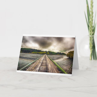 Överbrygga korsningen - sjön nyazeeländska Tekapo: Kort