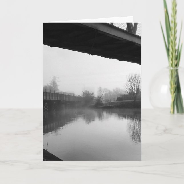 Överbrygga över besvärat vatten kort (Framsida)