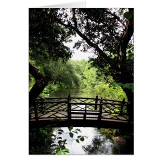 Överbrygga över fridsamt vatten OBS kort