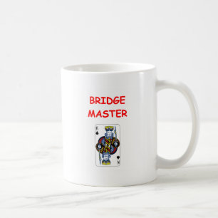 överbrygga skämtet kaffemugg