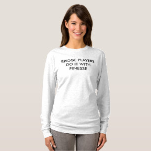 ÖVERBRYGGA spelare gör det med finess - långär Tee Shirt