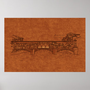 Överbryggar: Ponte Vecchio Poster