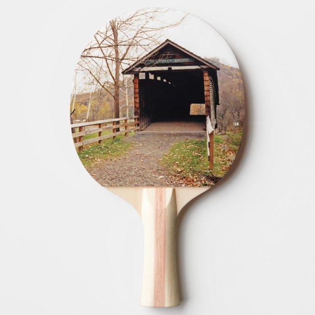 Överbyggd bro pingisracket (Framsidan)