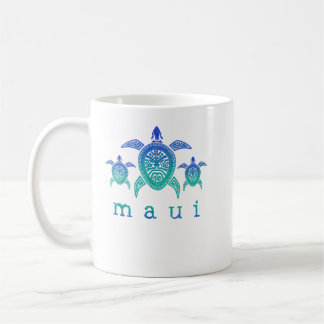 Overcome Hardship Maui - Hawaii Sea Turtles Hawaii Kaffemugg