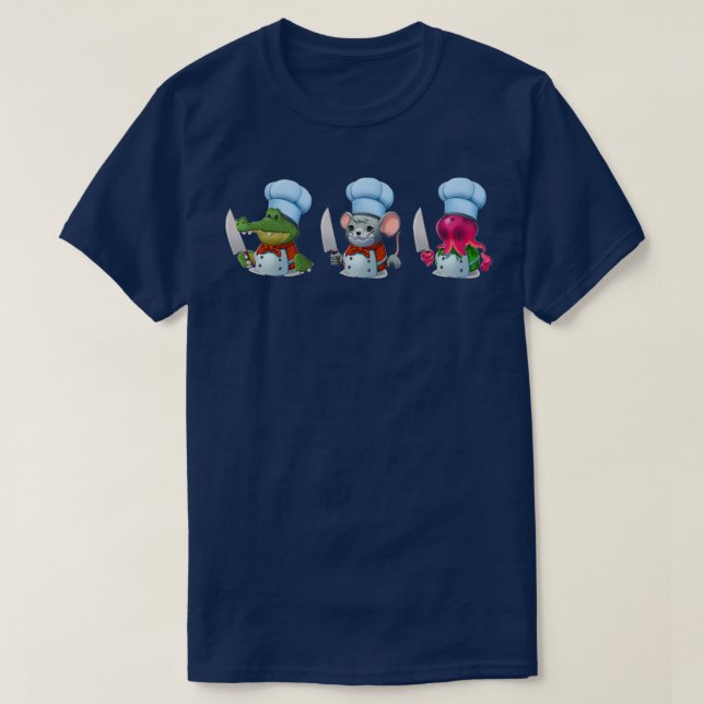 OVERCOOKED chef  T Shirt (Design framsida)