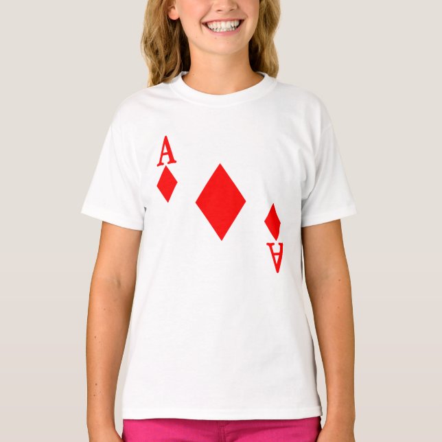 Överdängare av diamanter t-shirt (Framsida)