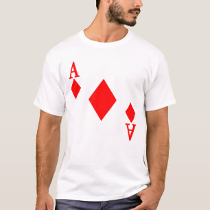 Överdängare av diamanter tee shirt