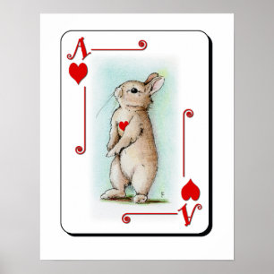 Överdängare av hjärtor poster