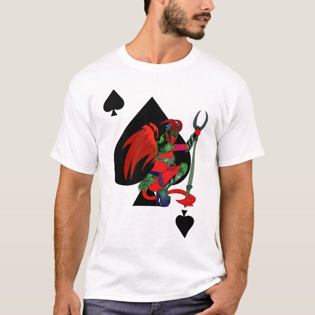 Överdängare av spadar: Devilish upplaga T-shirt (Framsida)
