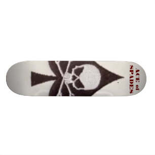 ÖVERDÄNGARE av SPADAR Old School Skateboard Bräda 18 Cm