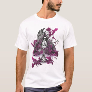 Överdängare av spadar, syfte t shirt