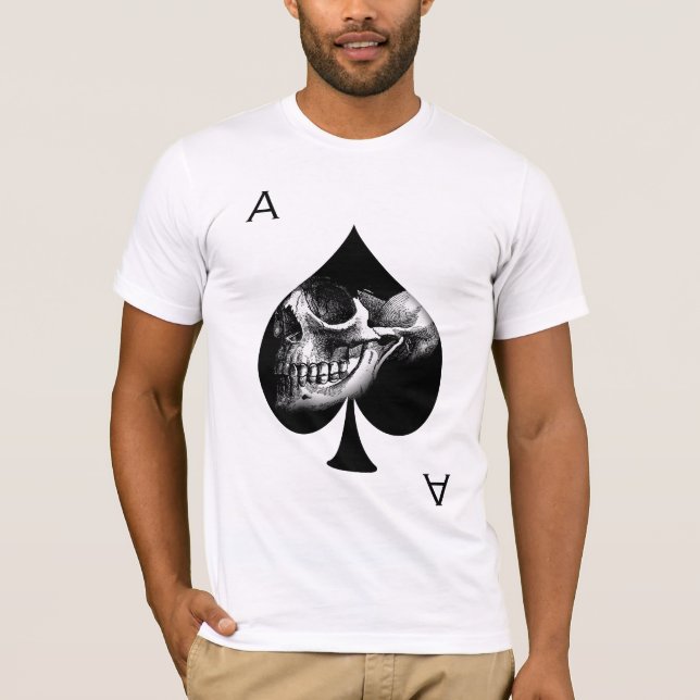 Överdängare av spadar tee shirt (Framsida)