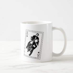 Överdängare av spadeCaferaceren Kaffemugg