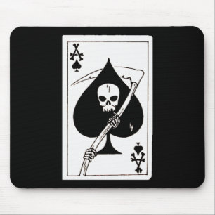 Överdängare av spadekortet av död Mousepad Musmatta