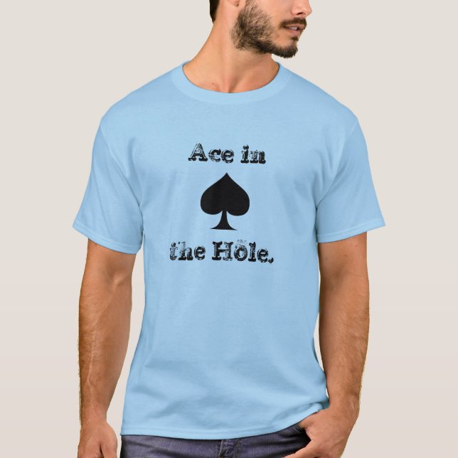 Överdängare i hål t-shirt (Framsida)