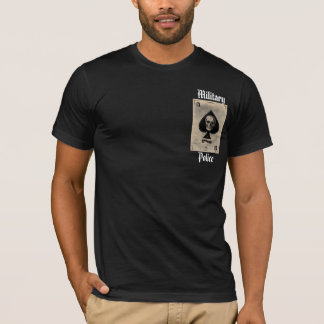 överdängare militär, polis t-shirt