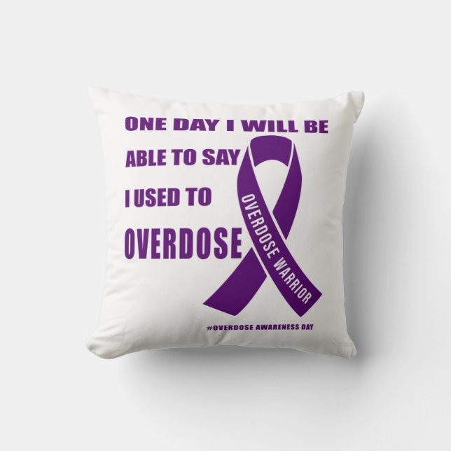 Overdose warrior motivational quotes for drug over kudde (Framsida)