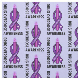 Överdosering av läkemedel: Ribbon för Lila-medvete Tyg