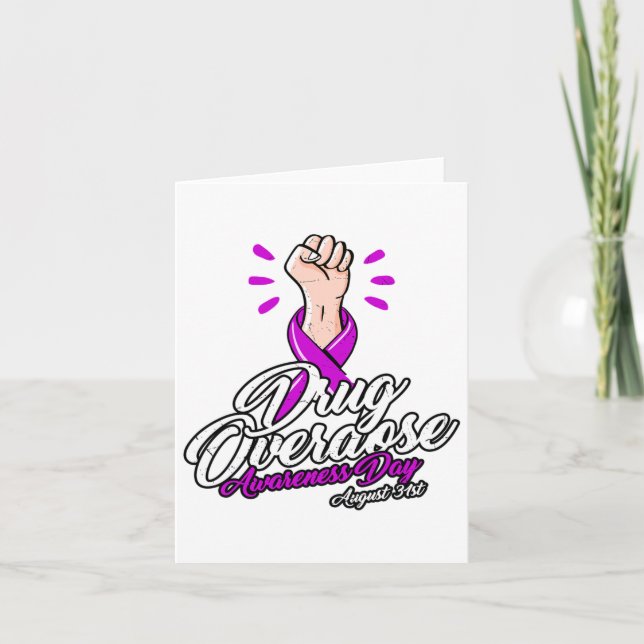 Överdosering diskriminerar inte - Överdosering av  Kort (Framsida)